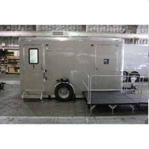 Alpha ADA room +1 full size restroom trailer