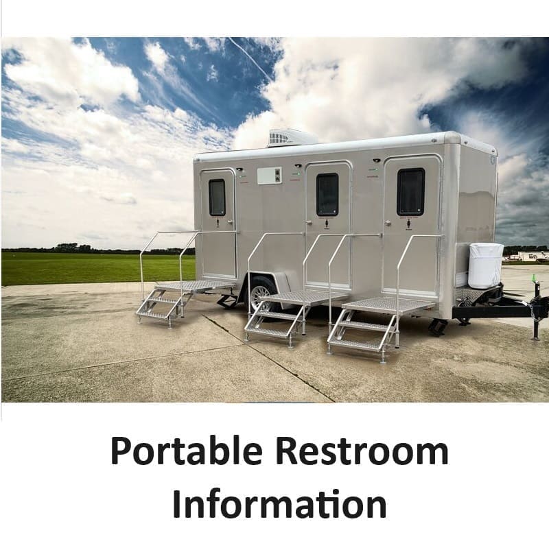 Portable Restroom Trailer Information